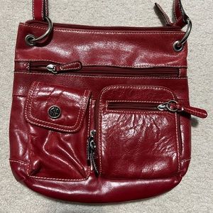 Giani bernini Red Cross body bag